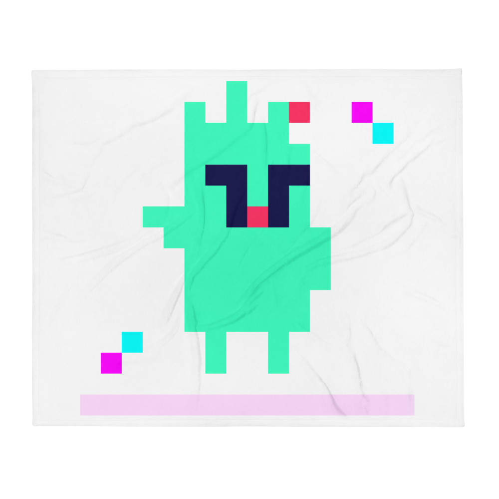 Glitch — Neon Nights Blanket